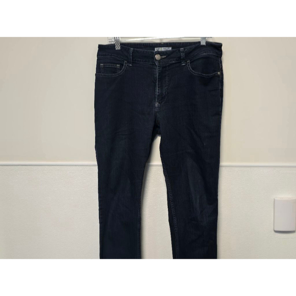 Women's Lee Riders Curvy Fit Jeans, Size 12/14, Dark Blue‎ - Picture 3 of 7